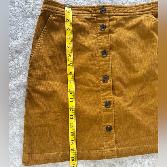 J. Crew Corduroy Button Down Mini Skirt - Picture 5 of 7